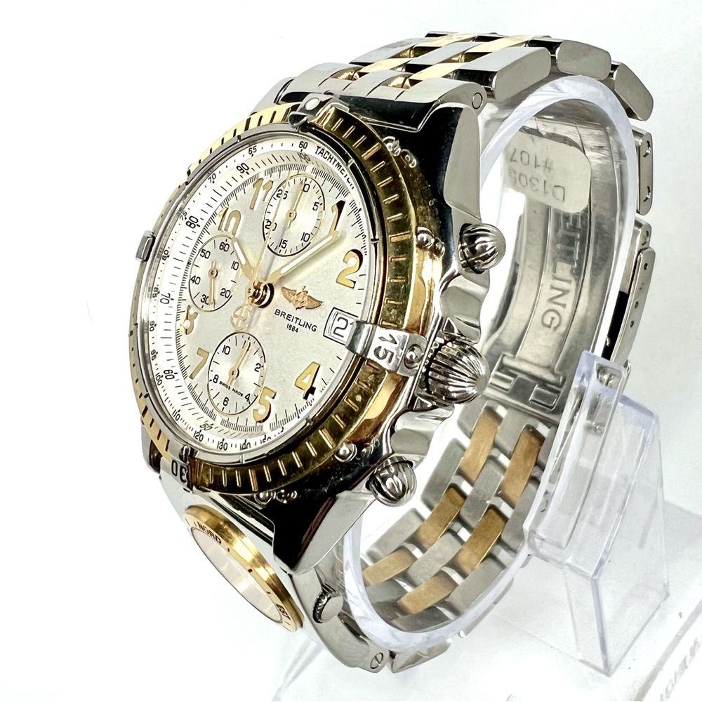 BREITLING CHRONOMAT UTC 40mm Automatic 2 Tone Watch - Picture 4 of 8